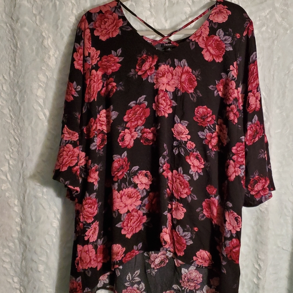 Bogo sale!!*floral torrid Blouse